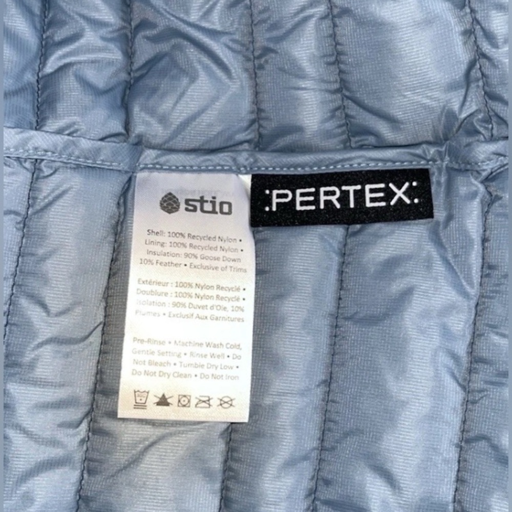 Stio Pinion Down Puffer Blue Vest - Picture 6 of 8